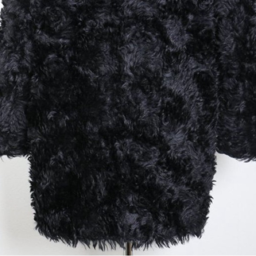 Prada FW2012 black mohair fur Women's Coat - Picture 9 of 10